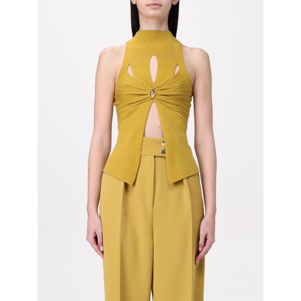 Elisabetta Franchi Top Woman Yellow